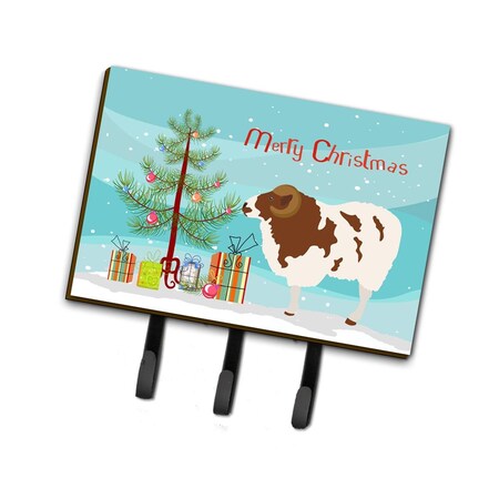 Carolines Treasures Jacob Sheep Christmas Leash or Key Holder BB9342TH68